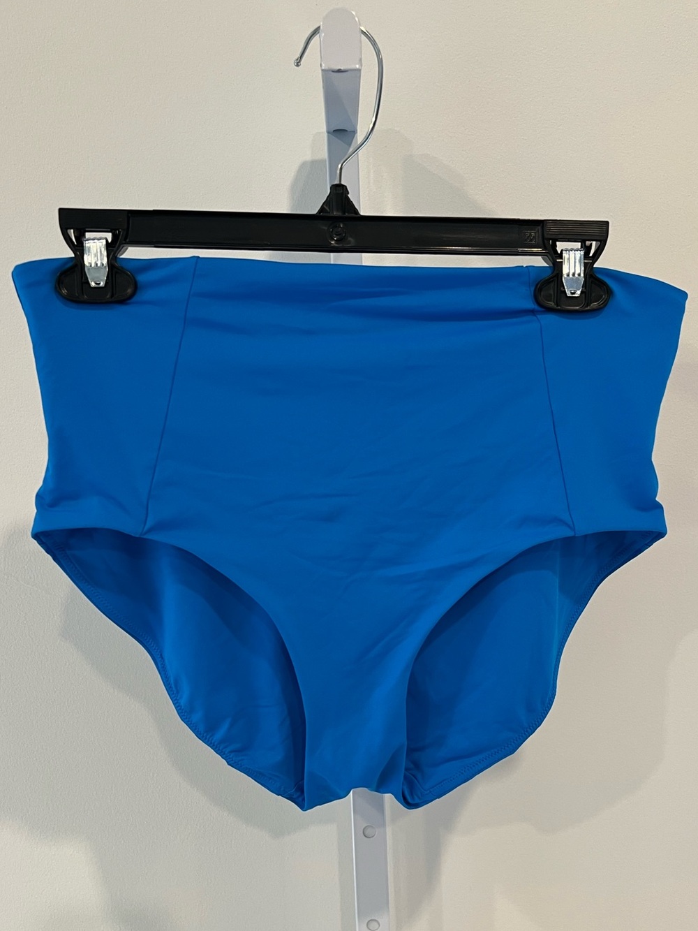 SPANX Blue Swim Bikini Brief Bottoms Womens Sz Large